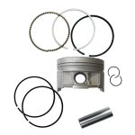 رینگ پیستون پایه کوتاه کامل نیمه تفلون 125cc/ piston ring set KGAG