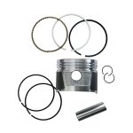 رینگ و پیستون 125cc کامل نیمه تفلون /piston ring set half grafite