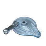 Rear hub door without pads