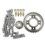 4-piece steel chain gear set